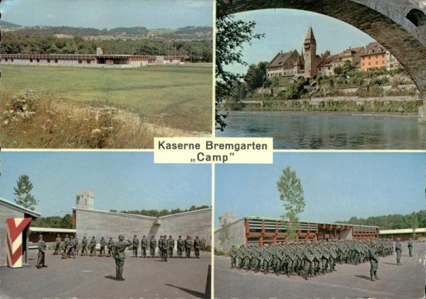Kaserne Bremgarten "Camp" Vorderseite