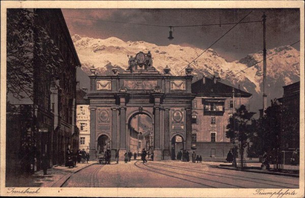 Innsbruck Triumphpforte Vorderseite