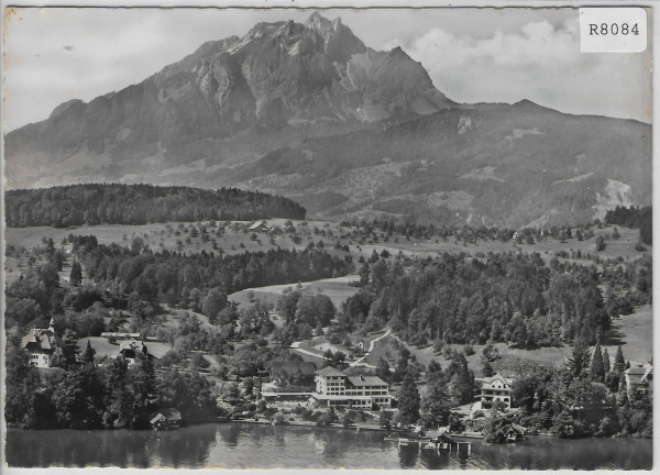 Hotel St. Niklausen bei Luzern - Flugaufnahme O. Wyrsch