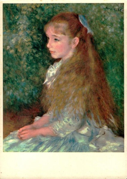 Auguste Renoir, Die kleine Irène Cahen d`Anvers Vorderseite