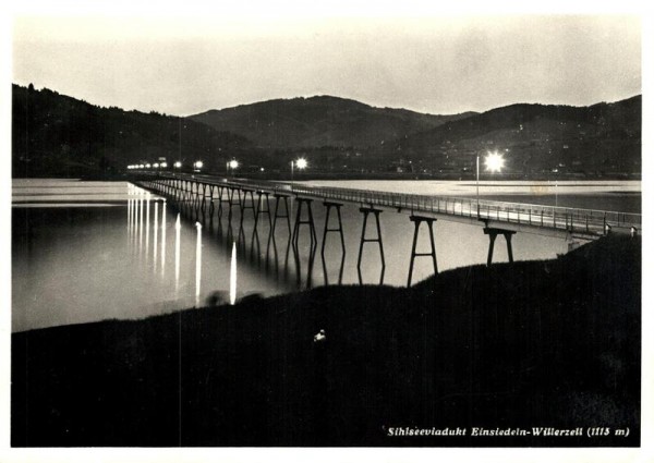 Sihlseeviadukt Einsiedeln - Willerzell Vorderseite