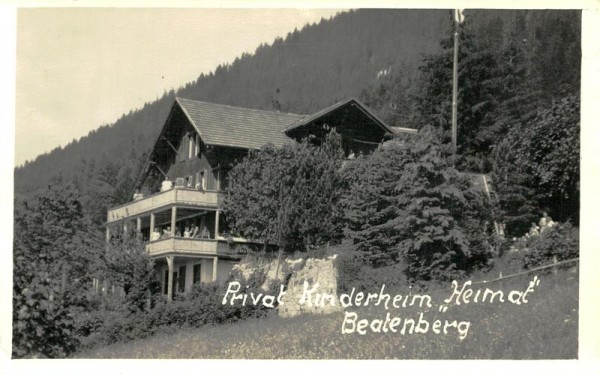 Privat Kinderheim "Heimat" Beatenberg Vorderseite