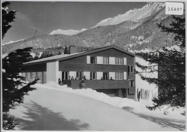 Rappenswiler Ferienhaus Lenzerheide - Im Winter en hiver