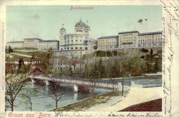 Gruss aus Bern Vorderseite