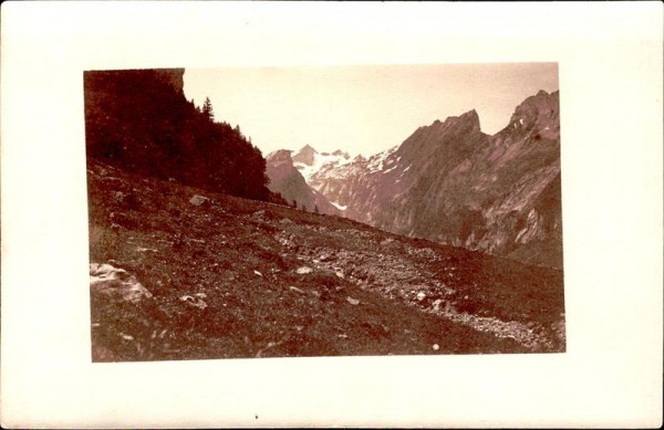 über dem Seealpsee Vorderseite