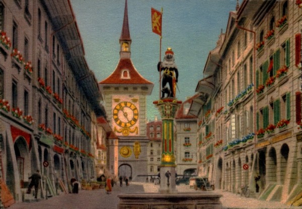 Kramgasse und Zeitglockenturm, Bern