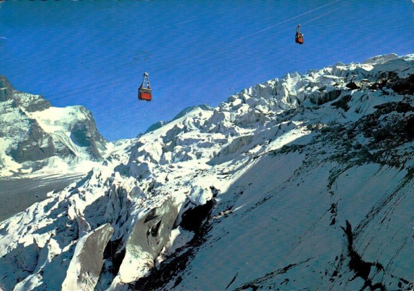 Luftseilbahn, Saas-Fee Vorderseite