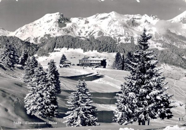 Unterwasser, Berghaus Iltios, Obertoggenburg Vorderseite