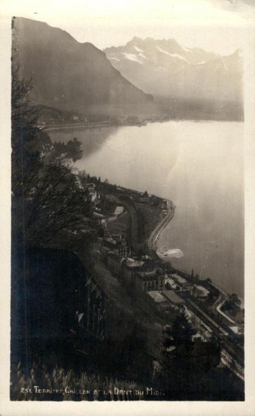 Territet Chillon et la Dent du Midi Vorderseite