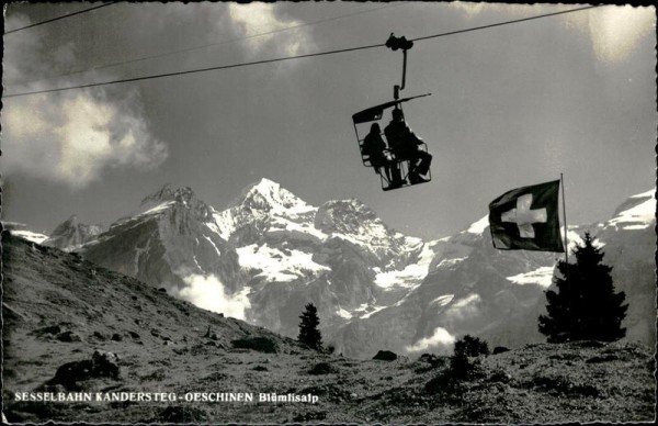 Sesselbahn Kandersteg Vorderseite