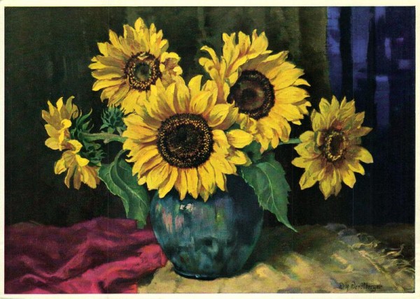 Sonnenblumen Vorderseite