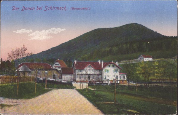 Der Donon bei Schirmeck (Brettschtal.)