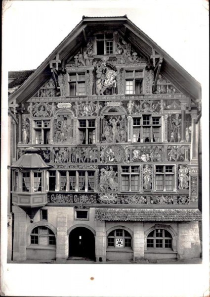 Schaffhausen, Haus zum Ritter Vorderseite