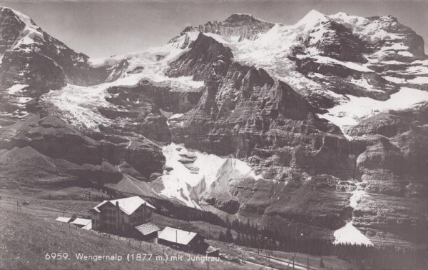Wengernalp mit Jungfrau Vorderseite