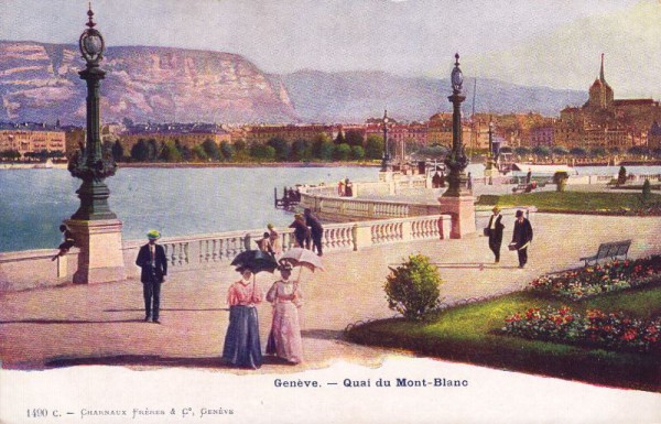 Genève - Quai du Mont-Blanc