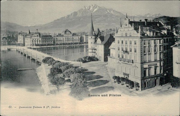 Luzern und Pilatus Vorderseite