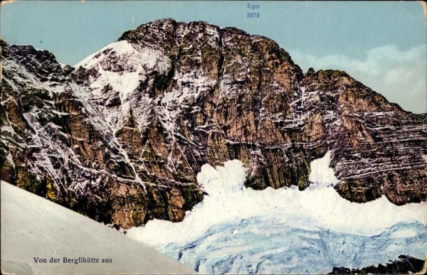 Eiger, von der Berglihütte aus Vorderseite