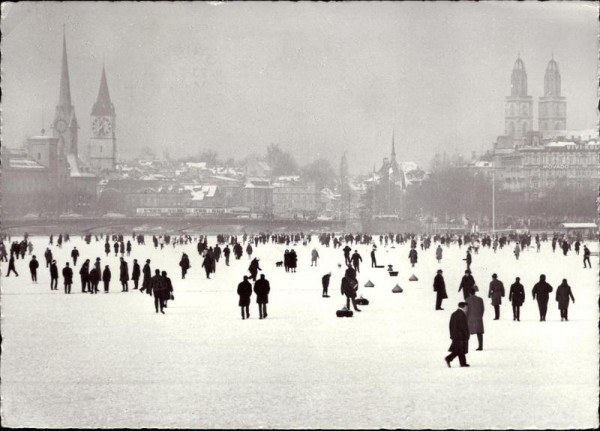 Zürich, Seegfrörni 1963 Vorderseite