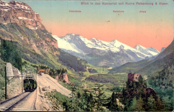 Blick in das Kandertal, BLS Vorderseite