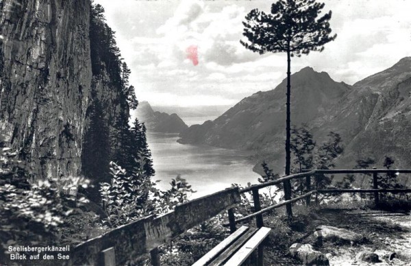 Seelisbergerkänzeli, Blick auf den See Vorderseite