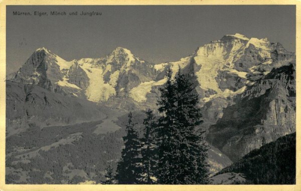 Eiger, Mönch und Jungfrau Vorderseite