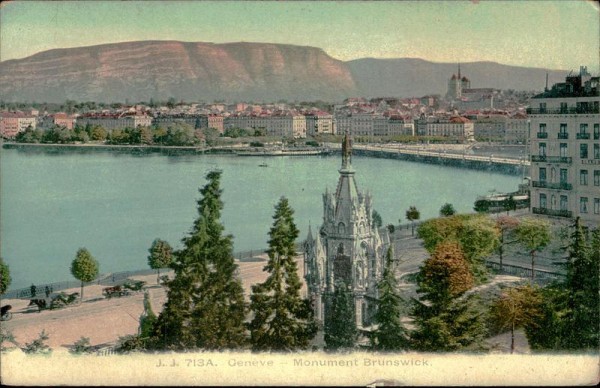 Genève - Monument Brunswick Vorderseite