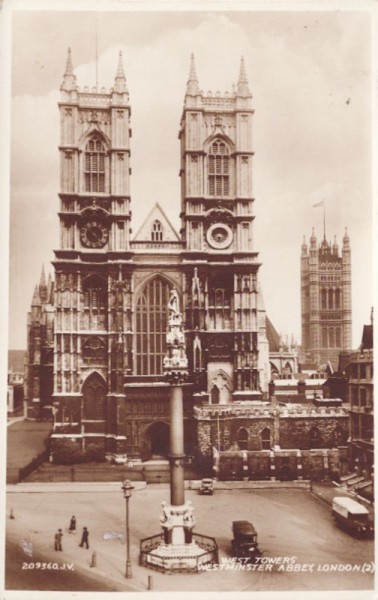 West Towers, Westminster Abbey, London