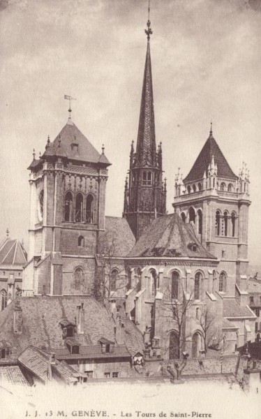 Kathedrale St. Peter (Genf) Vorderseite