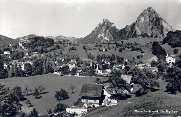 Morschach und die Mythen Vorderseite