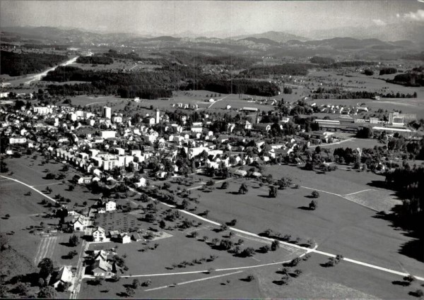 Niederuzwil, Flugaufnahme Vorderseite