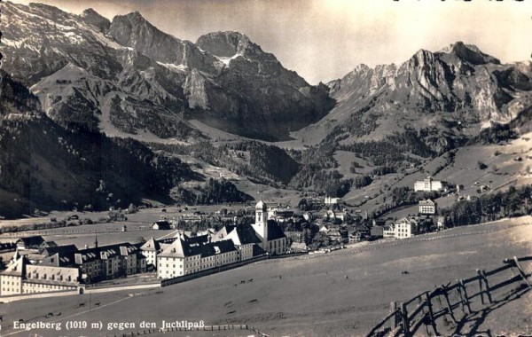 Engelberg gegen Juchlipass-Jochpass Vorderseite