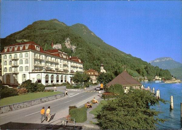 Gersau, Hotel Müller Vorderseite