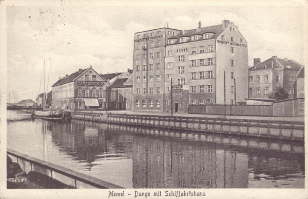 Memel, Dange mit Schiffahrtshaus