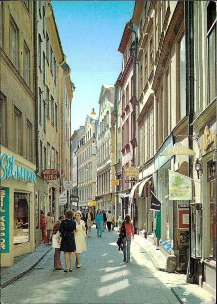Stockholm - Die Altstadt Vorderseite