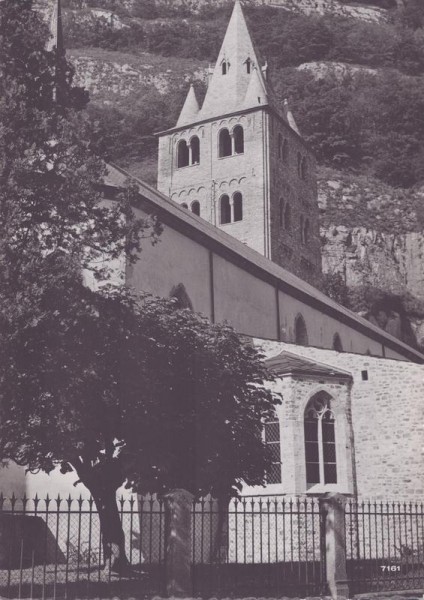 Abbatiale de Saint-Maurice: Extérieur Vorderseite