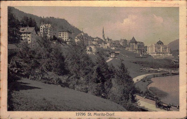 St. Moritz-Dorf Vorderseite