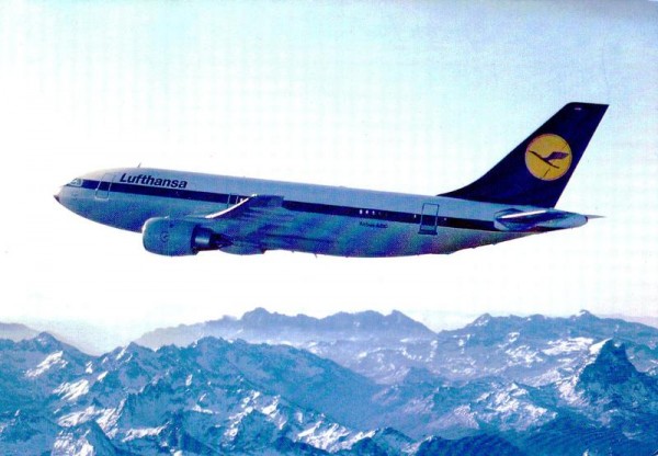 Lufthansa Airbus A310 Vorderseite