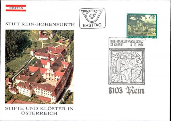 Stift Rein-Hohenfurth Vorderseite