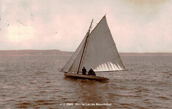 Sur le Lac de Neuchatel Vorderseite