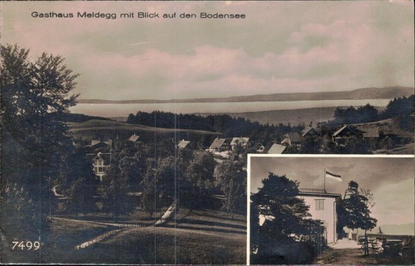 Walzenhausen, Gasthaus Meldegg Vorderseite