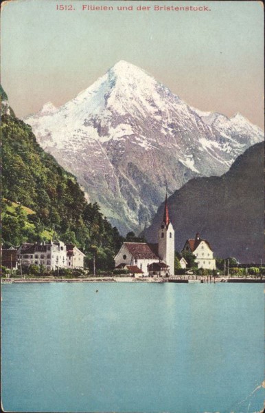 Flüelen und der Bristenstock