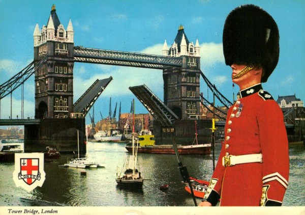 London, Tower Bridge Vorderseite