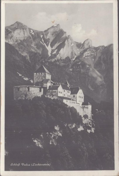 Schloss Vaduz Vorderseite