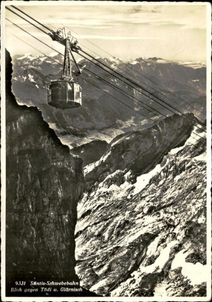 Säntis-Schwebebahn Vorderseite