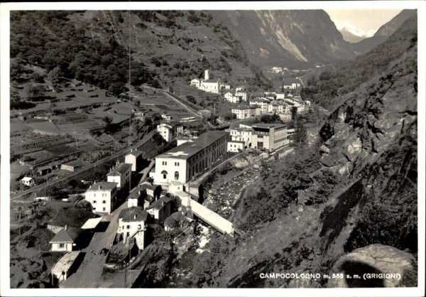 Campocologno (Grigioni) Vorderseite