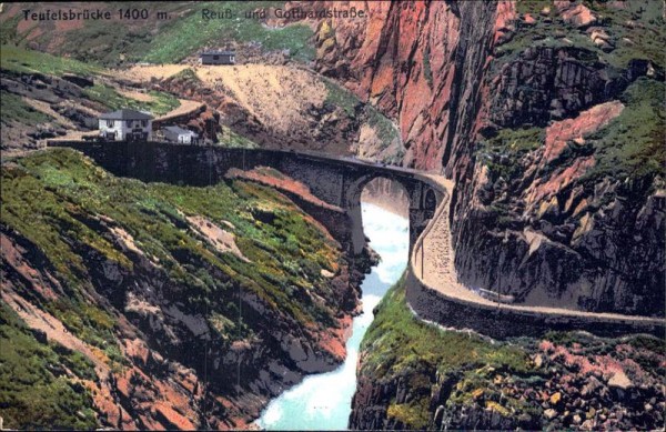 Teufelsbrücke Vorderseite