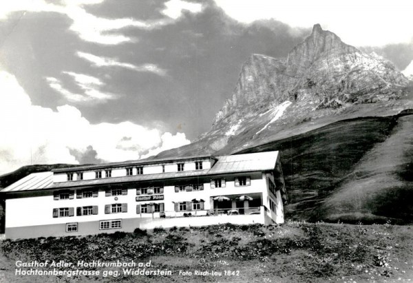 Hochkrumbach, Gasthof Adler Vorderseite