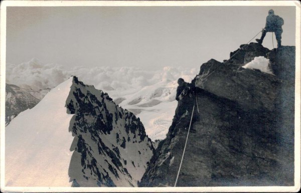 Südlenzspitze und Nadelgrat Vorderseite