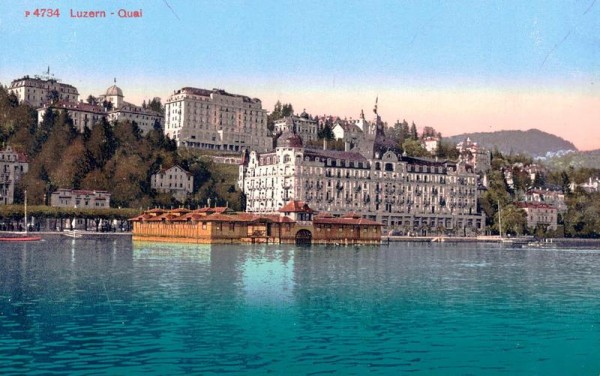 Luzern - Quai Vorderseite