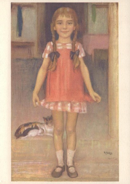 Pietro Chiesa, Sorengo: Simonetta, aus "Images enfantines et maternelles" Vorderseite